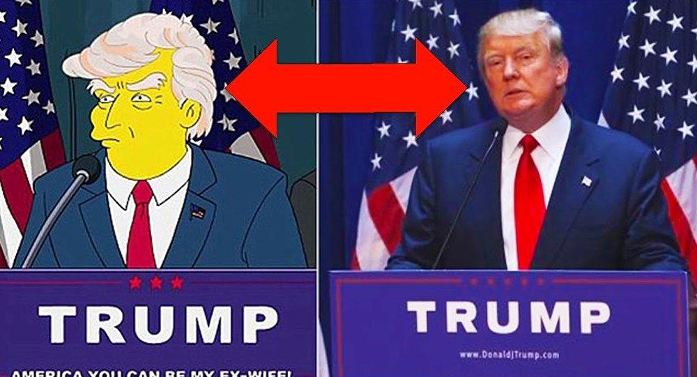 بالفيديو.. منها ترامب والوضع السوري.. 10تنبؤات”سيمبسون”تتحقق في الواقع