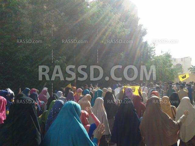 جامعة الفيوم تواصل انتفاضتها ضد اعتقال الطلاب