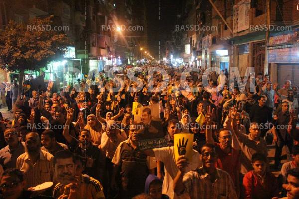 أهالي منطقة الرمل بالاسكندرية ينظمون مسيرة ضد الانقلاب مساء اليوم