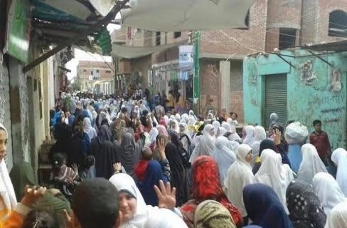 مسيرة لطالبات المنصورية في الجيزة تنديدًا بانتهاكات العسكر