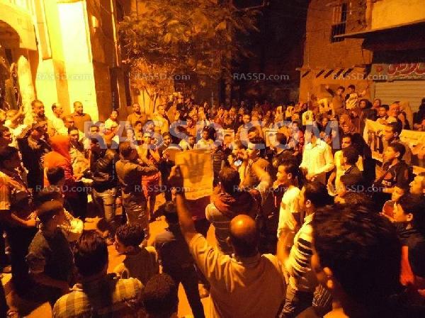 تظاهرة مناهضة للانقلاب العسكري بالمنصورة