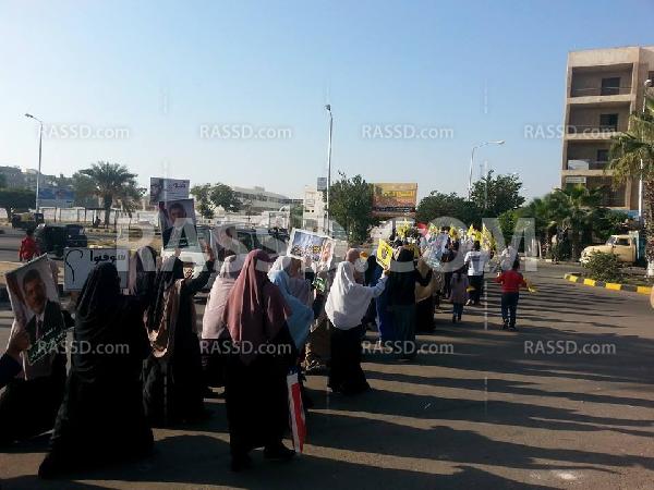 مسيرة في برج العرب بداية أسبوع “عودوا إلى ثكناتكم”