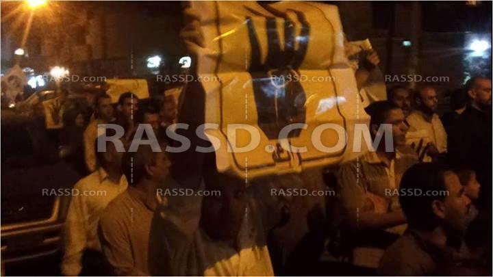 وقفة لـ “عفاريت ضد الانقلاب”ببركة السبع