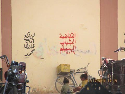 تدشين حملة جداريات “انتفاضة الشاب المسلم” بشوارع المنشأة بسوهاج