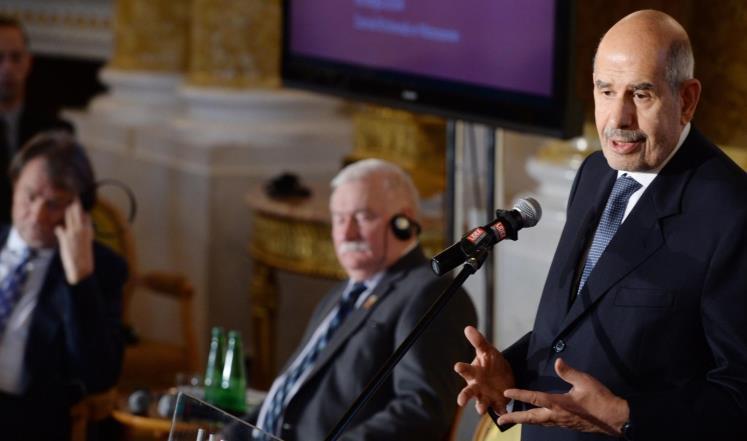 البرادعي عن فض “اعتصام رابعة”: العنف لا يولد إلا العنف