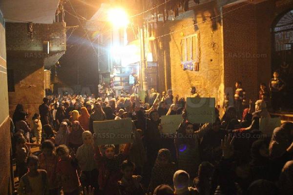 مسيرة مناهضةً للانقلاب لألتراس حرية بالجيزة‬