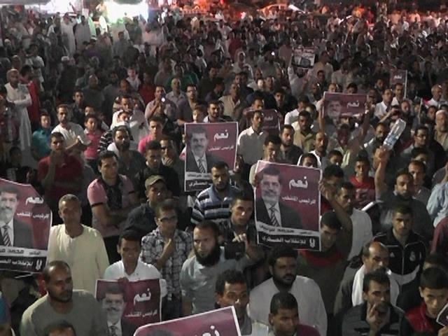 مسيره ليلية بترسا الفيوم‬ تنديدا بالانقلاب