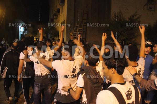 مسيرة مناهضة للانقلاب بالوراق