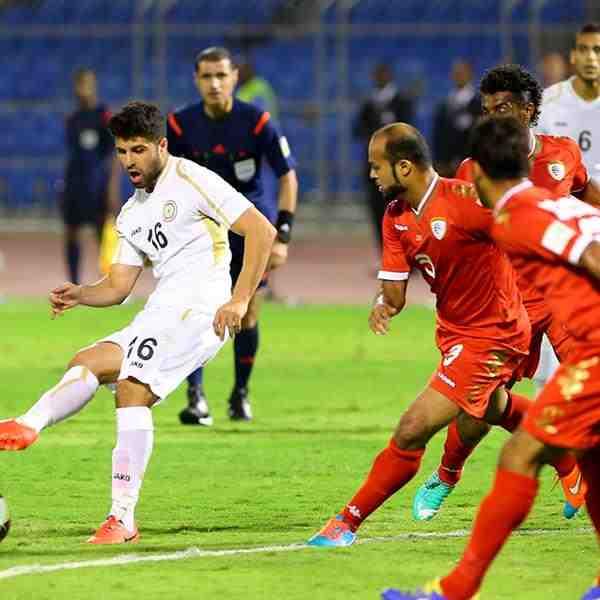 تعادل جديد بين عمان والعراق ببطولة خليجي 22