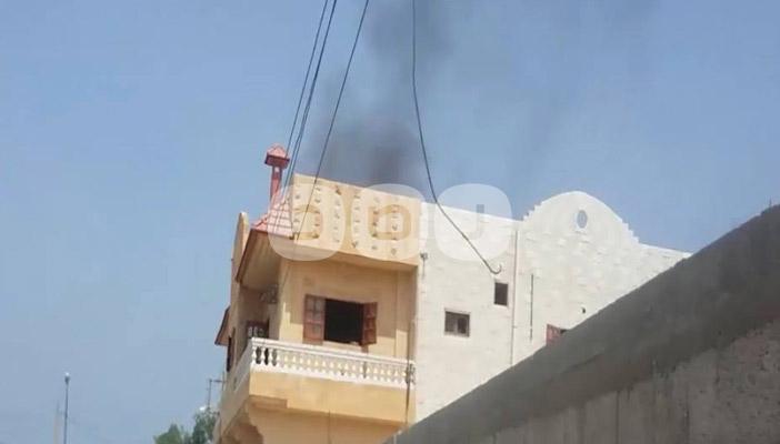 إصابة شخص بشظايا مدفعية سقطت على منزله في سيناء