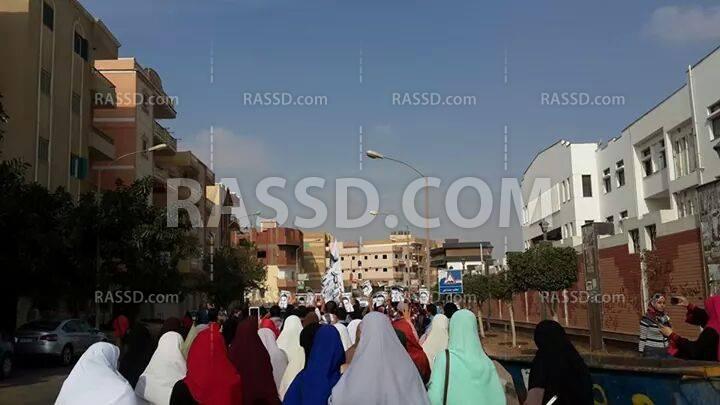 مسيرة لطلاب جامعة “السادات” في ذكرى أحداث محمد محمود