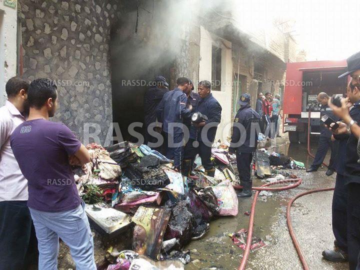 في أقل من 24 ساعة.. حريق يلتهم محلين بالأقصر