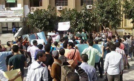 مسيرة لطلاب أزهر الدراسة للإفراج عن المعتقلين