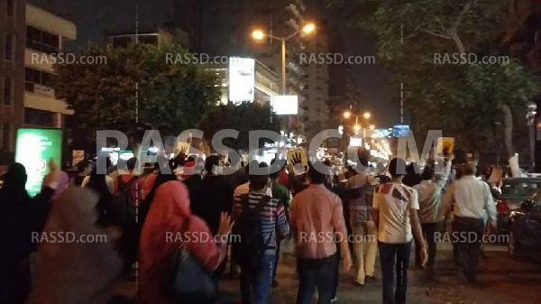 اختطاف متظاهريْن من مسيرة ضد الانقلاب بالمهندسين