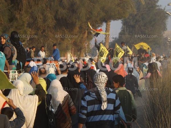 بالصور..مسيرة مناهضة للإنقلاب بالمنيا