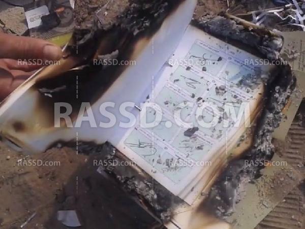 إعدام أوراق مهمة في البنك المصري ببورسعيد