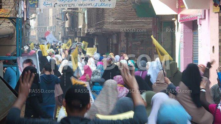 مسيرة في المعادي تنديدًا بمقتل “زكي حنفي” بسجون الانقلاب