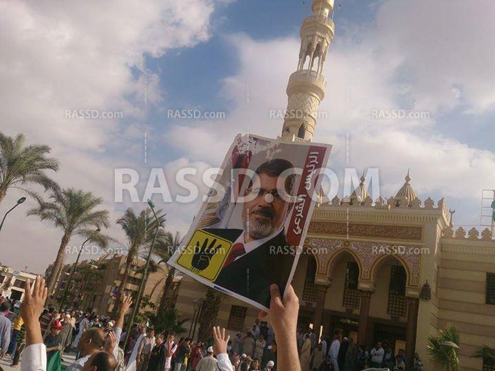 مسيره في العبور عقب صلاة جمعة “قوتنا في وحدتنا”