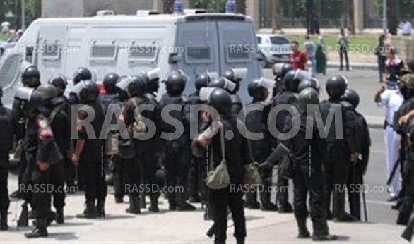 أمن الانقلاب يقتحم “المنصورية” عقب مسيرة مناهضة للعسكر