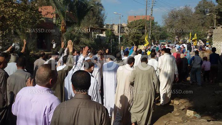 مسيرة لرافضي الانقلاب في “أشمنت” دعوة لـ “انتفاضة الشباب المسلم”