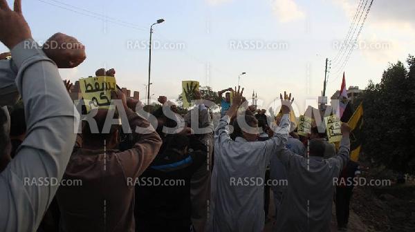 تظاهرة في القليوبية تنديدا بالأزمات الاقتصادية