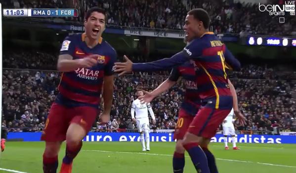 بالفيديو.. سواريز يتقدم لبرشلونة بهدف مبكر