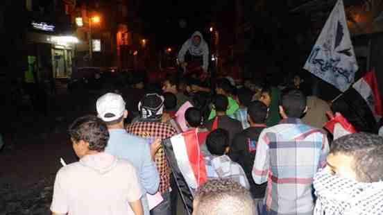 صور| مسيرة لـ”شباب” الشرقية تطالب بحرية المعتقلين