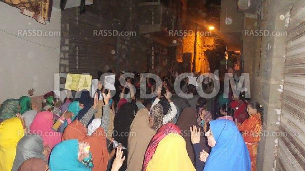 مسيرة منددة بالأحوال الاقتصادية في “سمالوط”