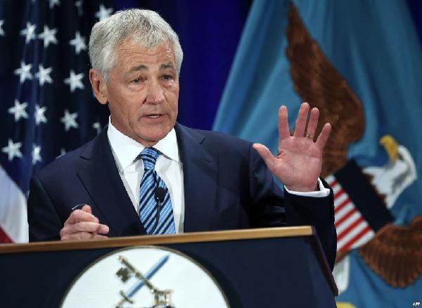 فيديو| “هيغل”: نحن نساعد “الأسد” عبر مواجهة “داعش”