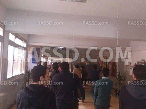 مسيرة في هندسة منوف للإفراج عن المعتقلين