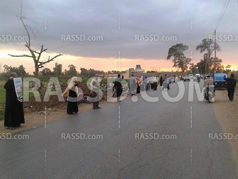 سلسلة بشرية في المنوفية للإفراج عن المعتقلين