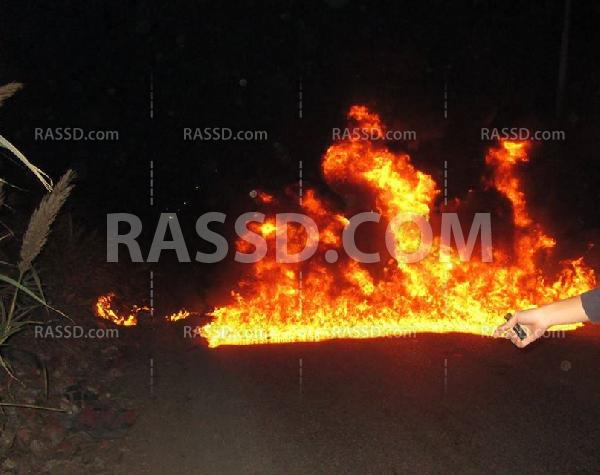 مجهولون يقطعون طرقًا في المنيا والدقهلية والشرقية