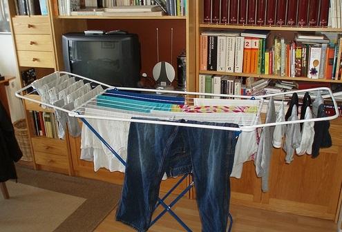 تجفيف الملابس بالمنازل قد يؤدي إلى الربو الحاد