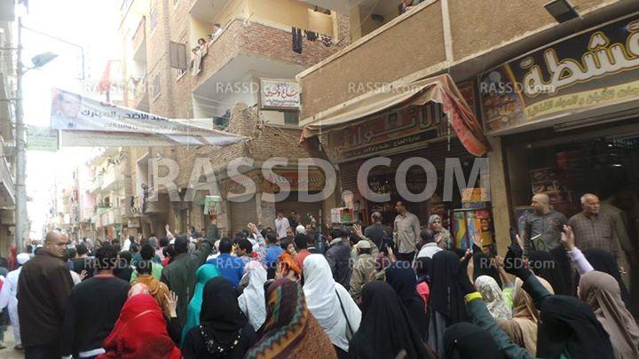 مسيرة حاشدة في المنيا تندد بتفاقم الأزمات