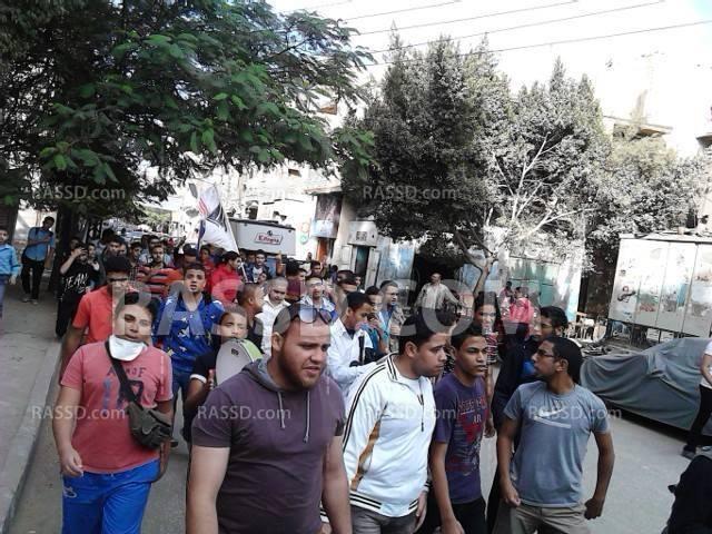 مسيرة لـ “ائتلاف طلاب ثانوي” ببني سويف