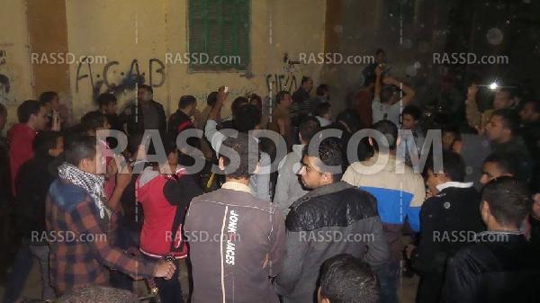 صور| إحراق أعلام أمريكا و”الاحتلال” بتظاهرات الدقهلية