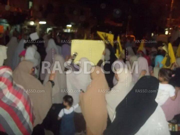 تظاهرة لشباب ضد الانقلاب بالبحيرة