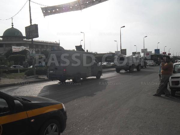 قوات الانقلاب تدفع بتعزيزات مسلحة لفض تظاهرات مدينة نصر