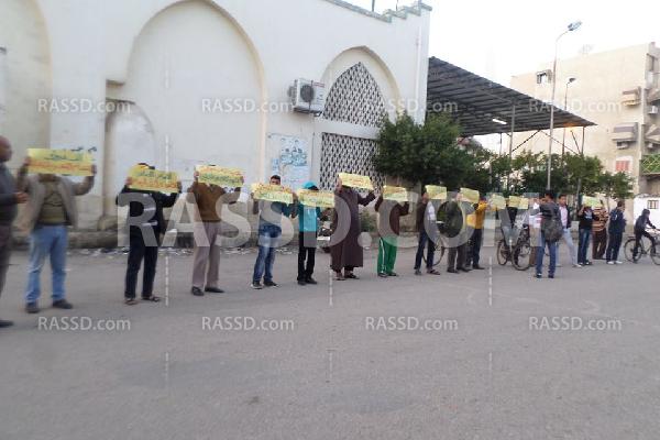 “البقاء لله في الثورة” شعار تظاهرات بورسعيد