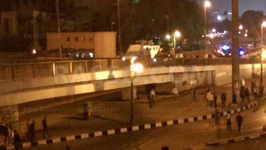 عاجل| أمن الانقلاب يعتدي على المتظاهرين بمحيط “التحرير”