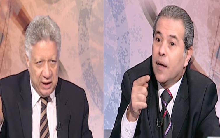 توفيق عكاشة يكشف حقيقة خلافه مع مرتضى منصور بعد استضافته على القناة