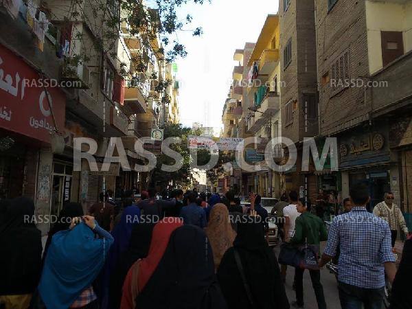 طلاب جامعة المنيا يتظاهرون تنديدًا بحكم العسكر