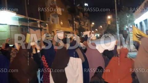 تظاهرة ليلية في قنا تنديدًا بالانقلاب العسكري