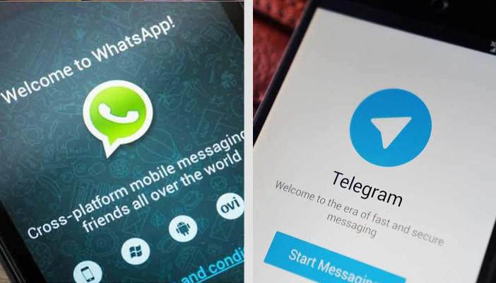 “واتس آب” يحجب روابط تيليجرام نهائيا