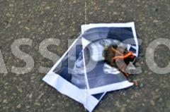 طلاب بورسعيد يحرقون صور “مبارك والعادلي” في مسيرتهم