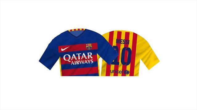 صور| قميص برشلونة الجديد يثير تساؤلات جماهيره