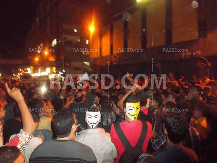 وقفة احتجاجية بكفر الدوار منددة بالانقلاب العسكري