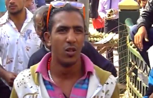 فيديو..المتهم الرئيسي بحرق العلم بالتحرير مؤيد للسيسي