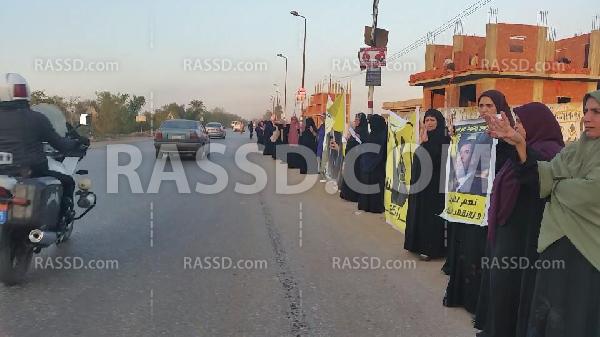 تظاهرة بمسقط رأس مرسي منددة بالانقلاب