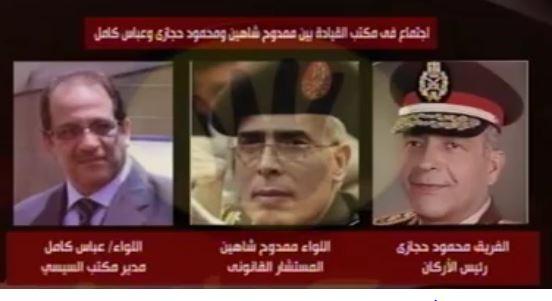 فيديو| رئيس الأركان يحذر: “قضية مرسي كلها ممكن تبوظ”